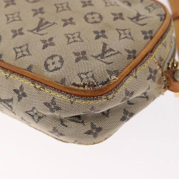 LOUIS VUITTON Monogram Mini Juliet MM Shoulder Bag Blue M92004 LV Auth BA12745