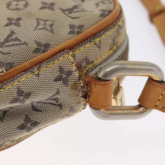 LOUIS VUITTON Monogram Mini Juliet MM Shoulder Bag Blue M92004 LV Auth BA12745