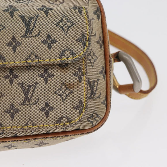 LOUIS VUITTON Monogram Mini Juliet MM Shoulder Bag Blue M92004 LV Auth BA12745