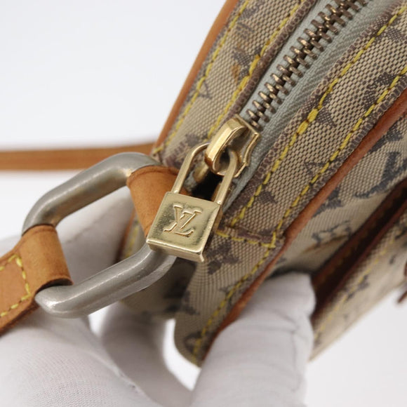 LOUIS VUITTON Monogram Mini Juliet MM Shoulder Bag Blue M92004 LV Auth BA12745