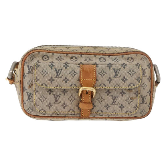 LOUIS VUITTON Monogram Mini Juliet MM Shoulder Bag Blue M92004 LV Auth BA12745