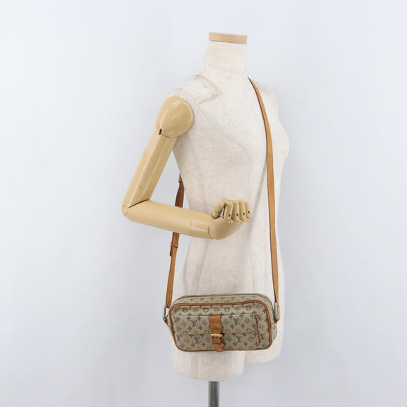LOUIS VUITTON Monogram Mini Juliet MM Shoulder Bag Blue M92004 LV Auth BA12745