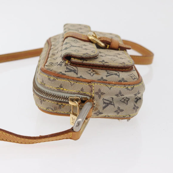 LOUIS VUITTON Monogram Mini Juliet MM Shoulder Bag Blue M92004 LV Auth BA12745