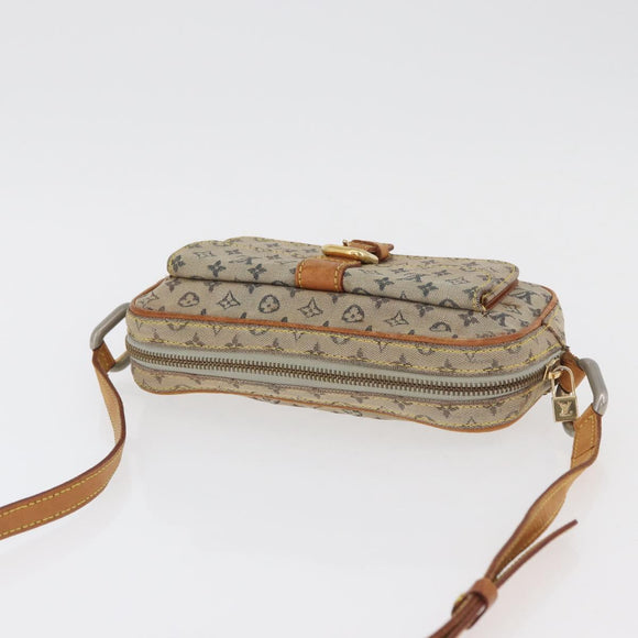 LOUIS VUITTON Monogram Mini Juliet MM Shoulder Bag Blue M92004 LV Auth BA12745