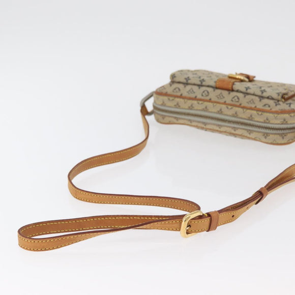 LOUIS VUITTON Monogram Mini Juliet MM Shoulder Bag Blue M92004 LV Auth BA12745