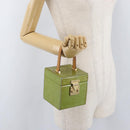 LOUIS VUITTON Vernis Bleecker Cosmetic Pouch Baby Blue M91003 Auth BA12747-22