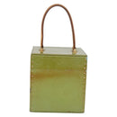 LOUIS VUITTON Vernis Bleecker Cosmetic Pouch Baby Blue M91003 Auth BA12747-2