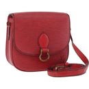 LOUIS VUITTON Epi Saint Cloud PM Shoulder Bag Red M52217 LV Auth BA12748-1