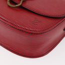 LOUIS VUITTON Epi Saint Cloud PM Shoulder Bag Red M52217 LV Auth BA12748-16
