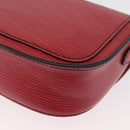 LOUIS VUITTON Epi Saint Cloud PM Shoulder Bag Red M52217 LV Auth BA12748-18