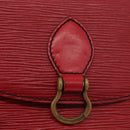 LOUIS VUITTON Epi Saint Cloud PM Shoulder Bag Red M52217 LV Auth BA12748-19
