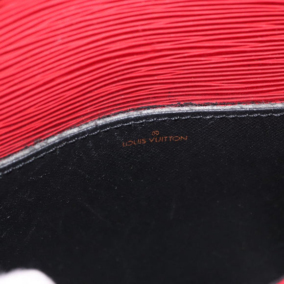 LOUIS VUITTON Epi Saint Cloud PM Shoulder Bag Red M52217 LV Auth BA12748