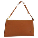 LOUIS VUITTON Epi Pochette Accessoires Pouch Brown M52953 LV Auth BA12751-1