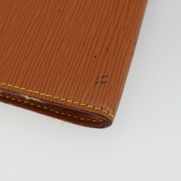 LOUIS VUITTON Epi Pochette Accessoires Pouch Brown M52953 LV Auth BA12751