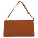 LOUIS VUITTON Epi Pochette Accessoires Pouch Brown M52953 LV Auth BA12751-13