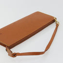 LOUIS VUITTON Epi Pochette Accessoires Pouch Brown M52953 LV Auth BA12751-6