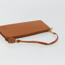 LOUIS VUITTON Epi Pochette Accessoires Pouch Brown M52953 LV Auth BA12751-7
