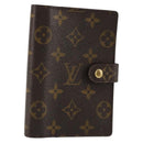 LOUIS VUITTON Monogram Agenda PM Dagplannerhoes R20005 LV Auth BA12752-1
