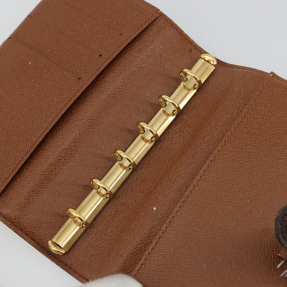 LOUIS VUITTON Monogram Agenda PM Dagplannerhoes R20005 LV Auth BA12752