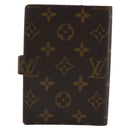 LOUIS VUITTON Monogram Agenda PM Dagplannerhoes R20005 LV Auth BA12752-2