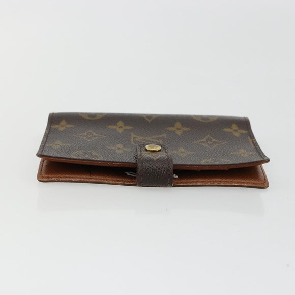 LOUIS VUITTON Monogram Agenda PM Dagplannerhoes R20005 LV Auth BA12752