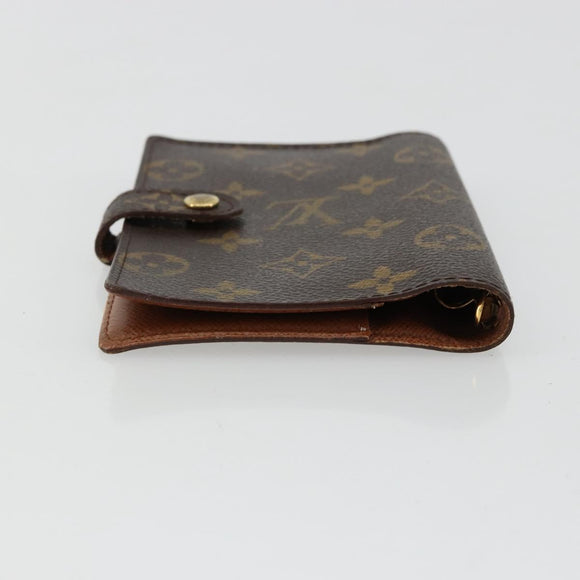 LOUIS VUITTON Monogram Agenda PM Dagplannerhoes R20005 LV Auth BA12752