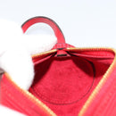 LOUIS VUITTON Epi Soufflot Pouch Accessory Pouch Red LV Auth BA12754A-18