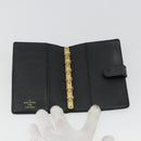 LOUIS VUITTON Epi Agenda PM Day Planner Cover Black R20092 LV Auth BA12755-8