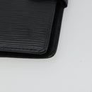 LOUIS VUITTON Epi Agenda PM Day Planner Cover Black R20092 LV Auth BA12755-7