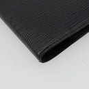 LOUIS VUITTON Epi Agenda PM Day Planner Cover Black R20092 LV Auth BA12755-14