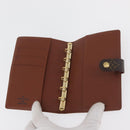 LOUIS VUITTON Monogram Agenda PM Day Planner Cover R20005 LV Auth BA12756-9
