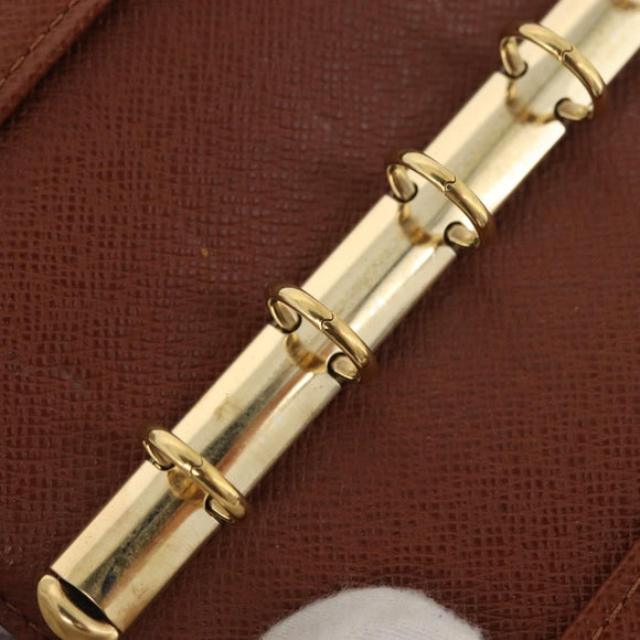 LOUIS VUITTON Monogram Agenda PM Dagplannerhoes R20005 LV Auth BA12756
