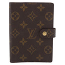 LOUIS VUITTON Monogram Agenda PM Day Planner Cover R20005 LV Auth BA12756-13