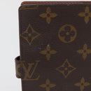 LOUIS VUITTON Monogram Agenda PM Day Planner Cover R20005 LV Auth BA12756-3