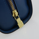 LOUIS VUITTON Epi Dauphine GM Pouch Blue M48435 LV Auth BA12758-8