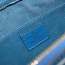 LOUIS VUITTON Epi Dauphine GM Pouch Blue M48435 LV Auth BA12758-9