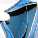 LOUIS VUITTON Epi Dauphine GM Pouch Blue M48435 LV Auth BA12758-11