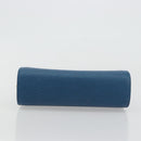 LOUIS VUITTON Epi Dauphine GM Pouch Blue M48435 LV Auth BA12758-6