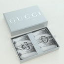 GUCCI Horsebit Card Case Playing Cards Set Leather Navy Auth BA12759M-23