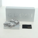 GUCCI Horsebit Card Case Playing Cards Set Leather Navy Auth BA12759M-12
