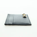 GUCCI Horsebit Card Case Playing Cards Set Leather Navy Auth BA12759M-3