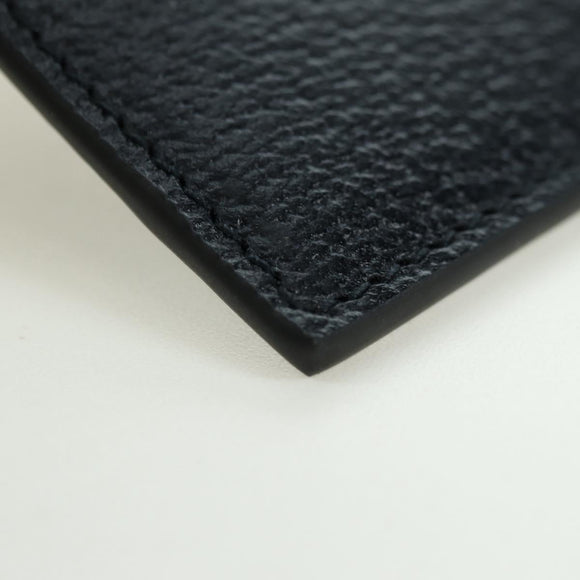 GUCCI Horsebit Card Case Playing Cards Set Leather Navy Auth BA12759M