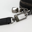 LOUIS VUITTON Monogram Eclipse Double Phone Pouch Gray M69534 LV Auth BA1275A-16