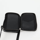 LOUIS VUITTON Monogram Eclipse Double Phone Pouch Gray M69534 LV Auth BA1275A-17