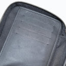 LOUIS VUITTON Monogram Eclipse Double Phone Pouch Gray M69534 LV Auth BA1275A-21