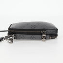 LOUIS VUITTON Monogram Eclipse Double Phone Pouch Gray M69534 LV Auth BA1275A-4