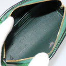 LOUIS VUITTON Epi Dauphine PM Cosmetic Pouch Green M48444 LV Auth BA12760-10