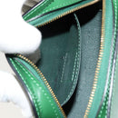 LOUIS VUITTON Epi Dauphine PM Cosmetic Pouch Green M48444 LV Auth BA12760-11
