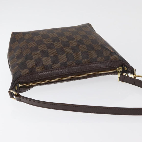 LOUIS VUITTON Damier Ebene Illovo PM Schultertasche N51996 LV Auth BA12761