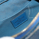 LOUIS VUITTON Epi Dauphine PM Pouch Blauw M48445 LV Auth BA12762-9